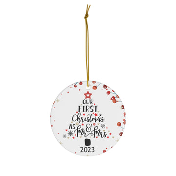 First Christmas Mr&Mrs Ornament
