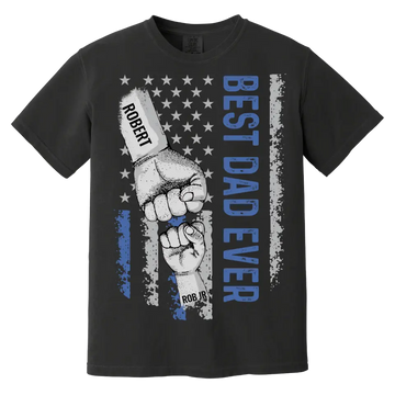 Best Dad Ever Unisex Tee - Personalized