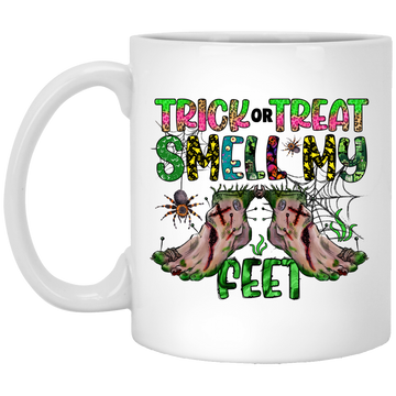 Smell My Feet 11 oz. White Mug