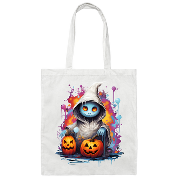 Trick or Treat Canvas Tote Bag