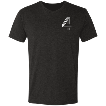 Four Logo w/back Triblend T-Shirt