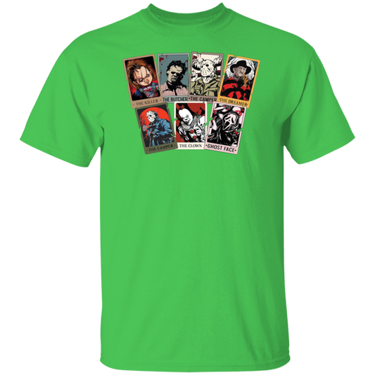 Horror Movie Characters Unisex Tee