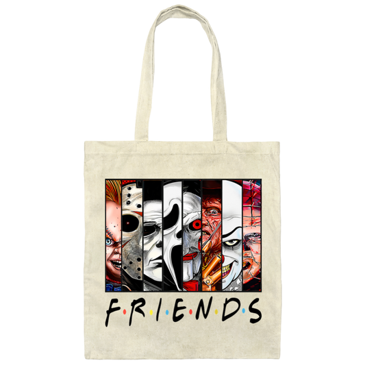 Horror Friends II Canvas Tote Bag