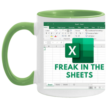 Freak In The Sheets 11oz Accent Mug