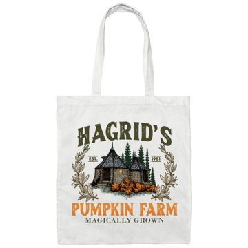 Pumpkin Farm Canvas Tote Bag