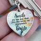 Smile is the Key Keychain