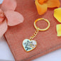 Smile is the Key Keychain