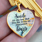 Smile is the Key Keychain