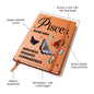 Pisces - Leather Journal