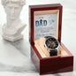 Dad - Luckiest Daughter - Men's Openwork Watch