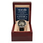 Dad - Your Little Girl - Men's Openwork Watch