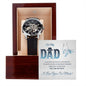 Dad - Luckiest Daughter - Men's Openwork Watch
