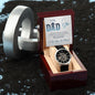 Dad - Luckiest Daughter - Men's Openwork Watch
