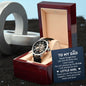 Dad - Your Little Girl - Men's Openwork Watch