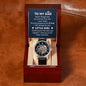 Dad - Your Little Girl - Men's Openwork Watch
