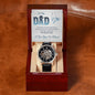 Dad - Luckiest Daughter - Men's Openwork Watch