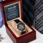Dad - Your Little Girl - Men's Openwork Watch