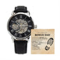 Bonus Dad - Life Is Better - Men's Openwork Watch