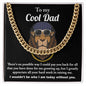 Dad-Cool Dad-Cuban Link Chain