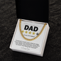 Dad-Five Stars-Cuban Link Chain