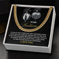 My Man-On My Face-Cuban Link Chain