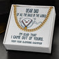 Dad-Out Of Yours-Cuban Link Chain