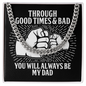 Dad-Be My Dad-Cuban Link Chain