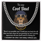 Dad-Cool Dad-Cuban Link Chain