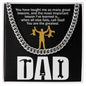 Dad-Call Dad-Cuban Link Chain