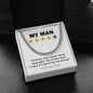 My Man-5 Stars-Cuban Link Chain