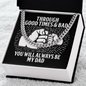 Dad-Be My Dad-Cuban Link Chain