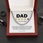 Dad-Five Stars-Cuban Link Chain