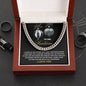 My Man-On My Face-Cuban Link Chain