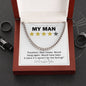 My Man-5 Stars-Cuban Link Chain