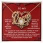 My Love-Every Moment-Love Knot Necklace