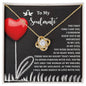 Soulmate-Forever With You-Love Knot Necklace