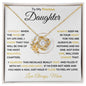 Daughter - Someday - Love Knot Necklace