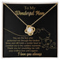 Mom-The Lion-Love Knot Necklace