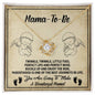 Mama To Be-Enjoy The Ride-Love Knot Necklace