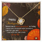 Thanksgiving-How Lucky-Love Knot Necklace