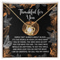 Thanksgiving-To Call You-Love Knot Necklace