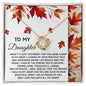 Daughter-Were A Baby-Love Knot Necklace