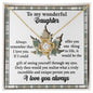 Daughter-Through My Eyes-Love Knot Necklace