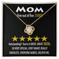Mom-Five Stars-Love Knot Necklace