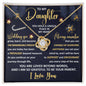 Daughter - Unique Place - Love Knot Necklace