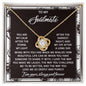 Soulmate-Deeply And Purely-Love Knot Necklace