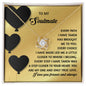 Soulmate-A Step Closer-Love Knot Necklace