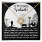 Soulmate-Holds For Us-Love Knot Necklace