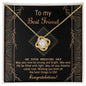 Best Friend Wedding-Strong And Bright-Love Knot Necklace