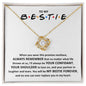 Bestie-Promise Necklace- Love Knot Necklace